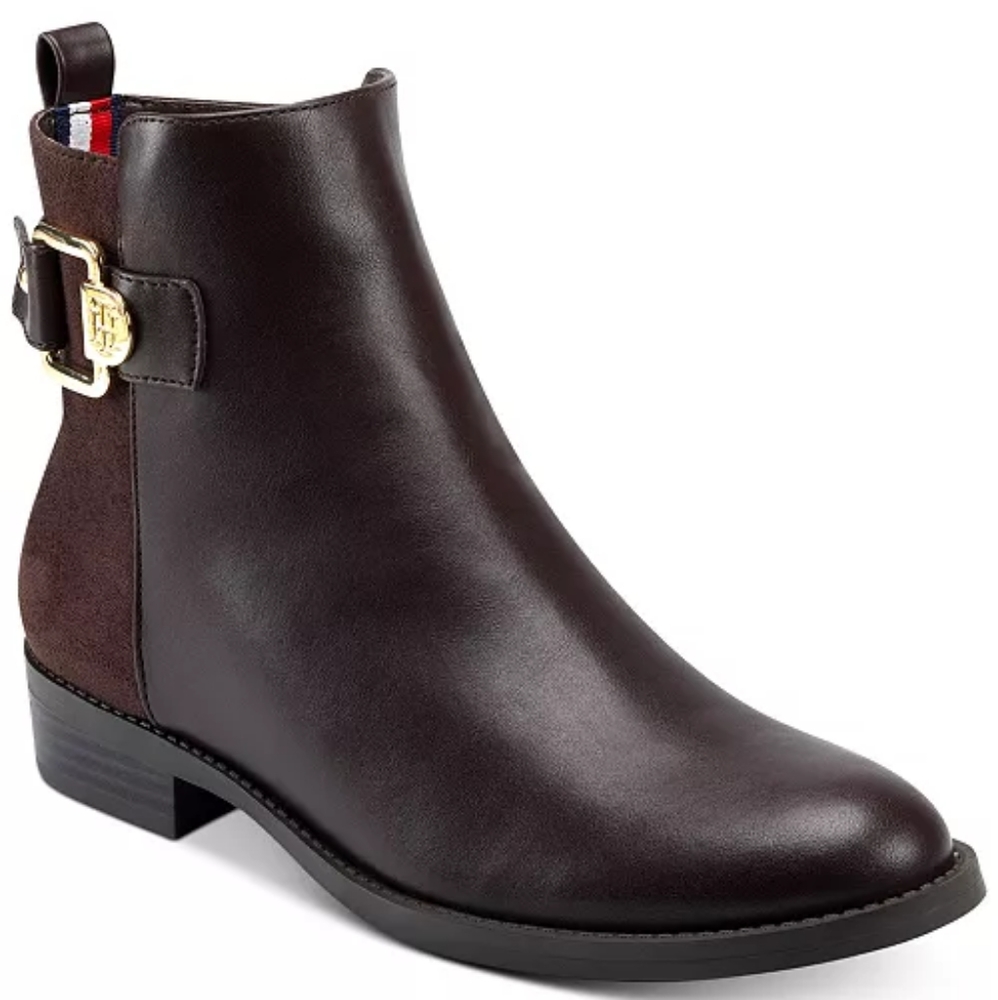 Tommy Hilfiger Inella Mixed-Media Booties